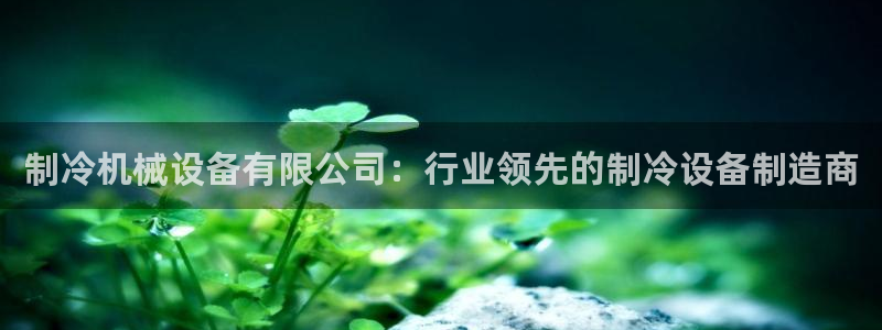 金年会网站稳不稳：制冷机械设备有限公司：行业领先的制冷设备制造商