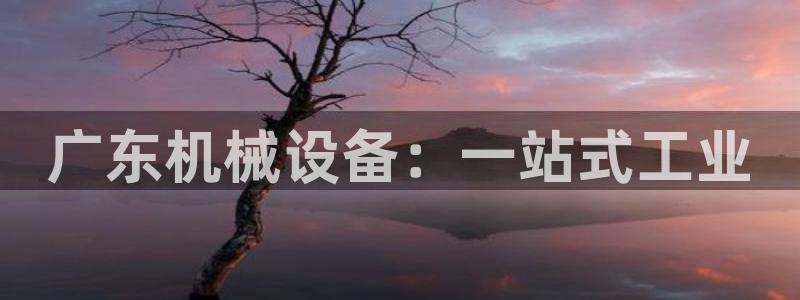 金年会ios版下载官网：广东机械设备：一站式工业