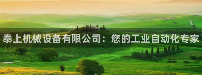 金年会官方在线入口网站查询：泰上机械设备有限公司：您的工业自动化专家