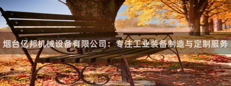 金年会手机版·(中国)官方网站-app下载：烟台亿邦机械设备有限公司：专注工业装备制造与定制服务