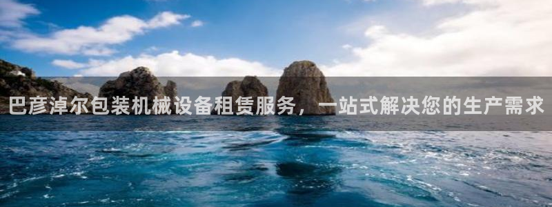 金年会APP官网下载：巴彦淖尔包装机械设备租赁服务，一站式解决您的生产需求