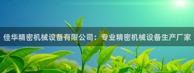 金年会网站出款被要求认证怎么办?：佳华精密机械设备有限公司：专业精密机械设备生产厂家